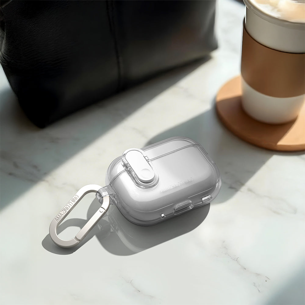 Amazingthing Minimal Serisi Airpods Pro 2 Magnetik Kilit Tasarımlı Kılıf - 11 Amazingthing Minimal Serisi Airpods Pro 2 Magnetik Kilit Tasarımlı Kılıf - 11